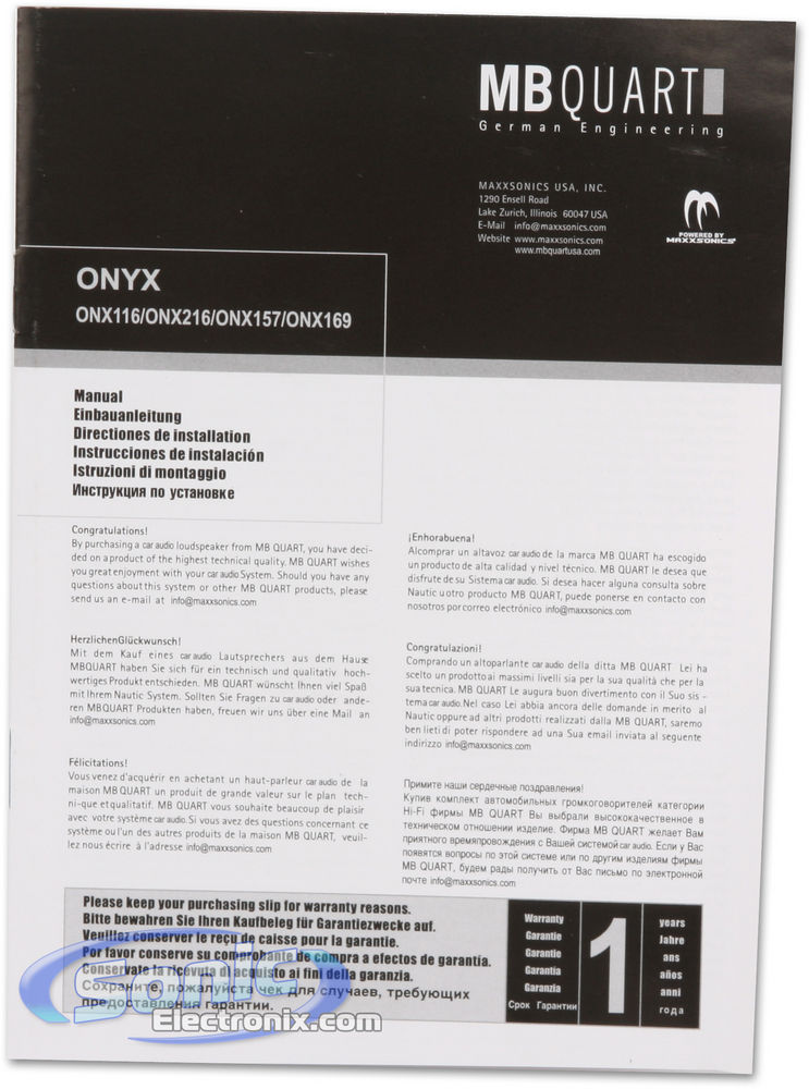 MB Quart ONX116 + NVX Sound Dampening Image 8