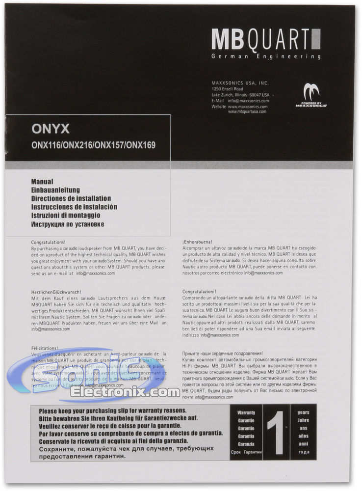 MB Quart ONX 157 + NVX Sound Dampening Image 7
