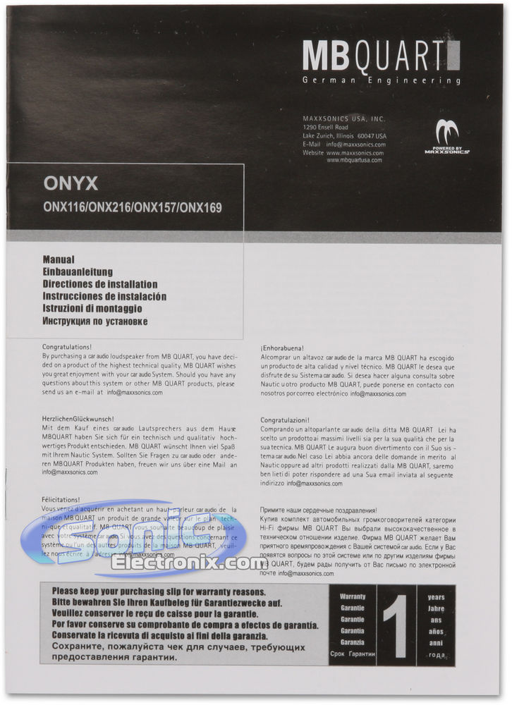 MB Quart ONX216 + NVX Sound Dampening Image 11