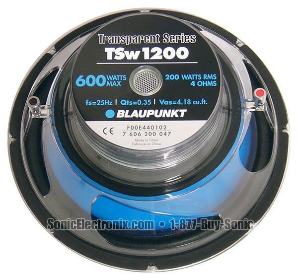 Blaupunkt TSw1200 12" Transparent Series Image 3