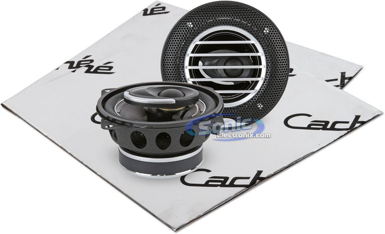 Power Acoustik XP-402K w/ Sound Dampening Image 1