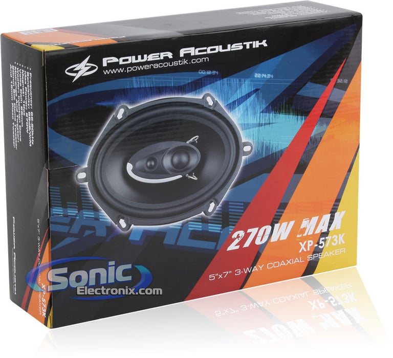 Power Acoustik XP-573K w/ Sound Dampening Image 5