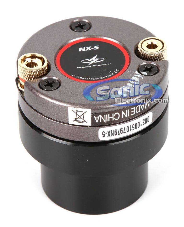 Power Acoustik NX-5 (2 Tweeters per box) Image 4