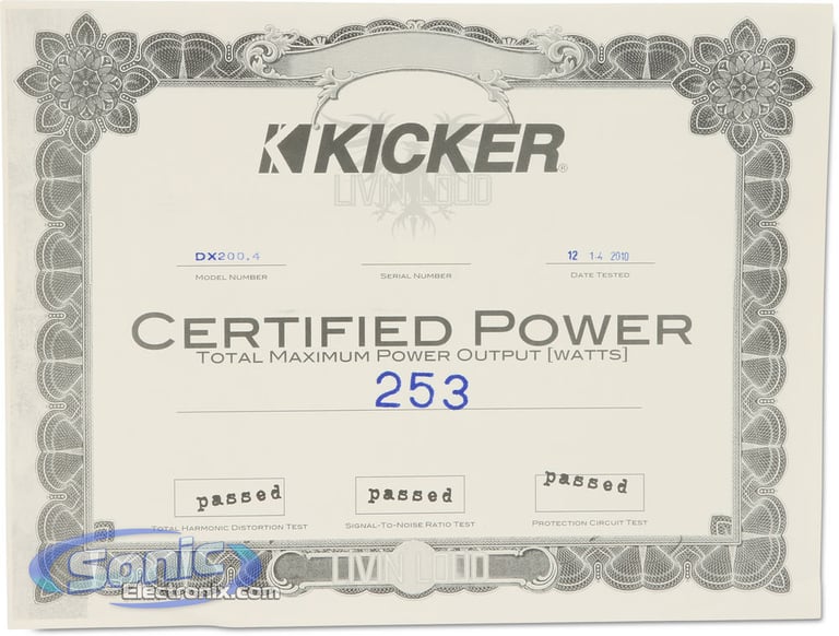 Sony Speakers + Kicker Amplifier Bundle Image 6