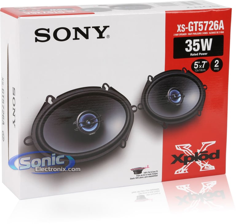 Sony Speakers + Kicker Amplifier Bundle Image 16