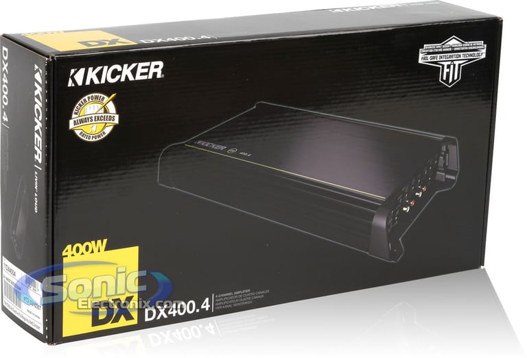 Alpine Speakers + Kicker Amplifier Bundle Image 8