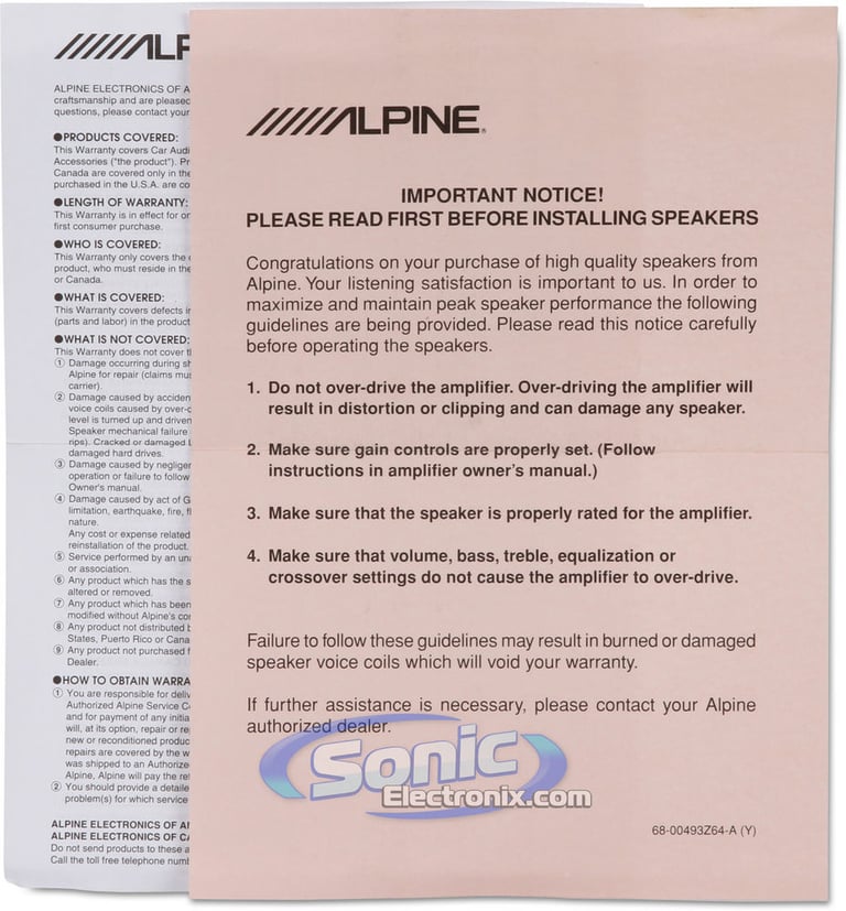 Alpine Speakers + Kicker Amplifier Bundle Image 17