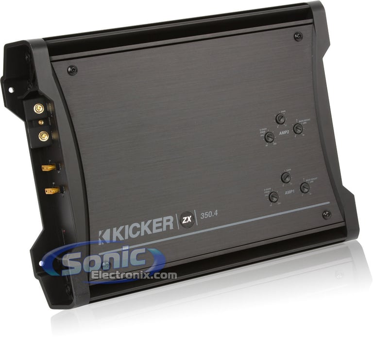 Polk Audio Speakers + Kicker Amplifier Bundle Image 2