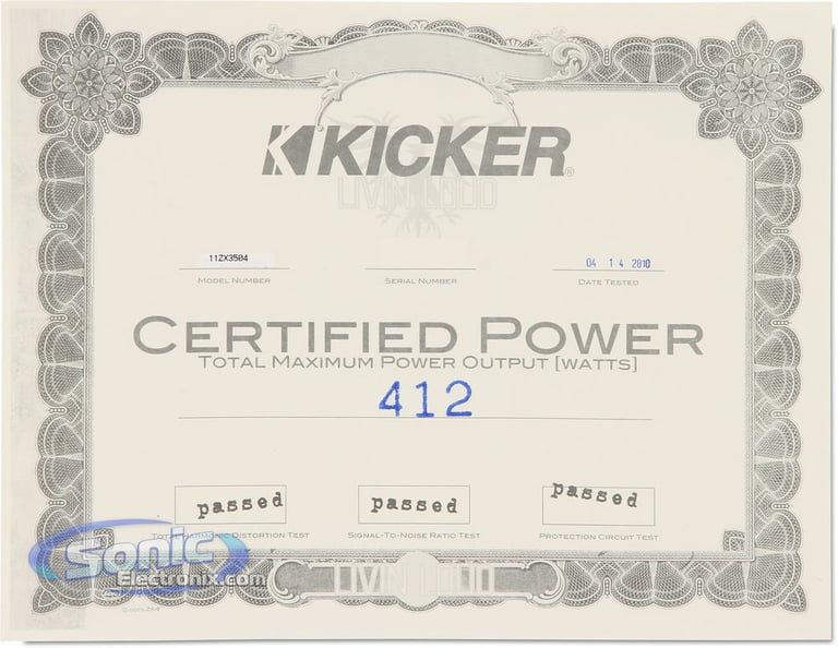 Polk Audio Speakers + Kicker Amplifier Bundle Image 6