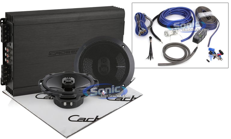 Rockford Fosgate + Crossfire Amplifier Bundle Image 1