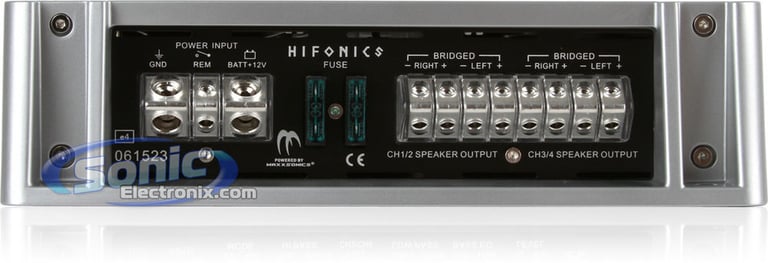 Renegade Speakers + Hifonics Amplifier Bundle Image 4