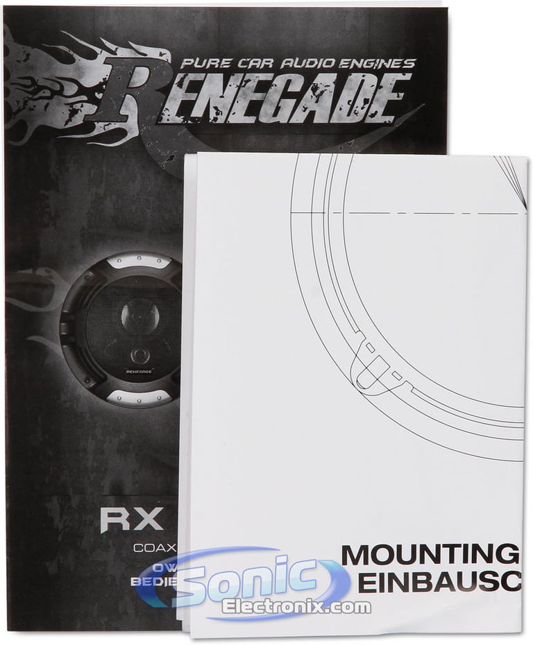 Renegade Speakers + Hifonics Amplifier Bundle Image 17