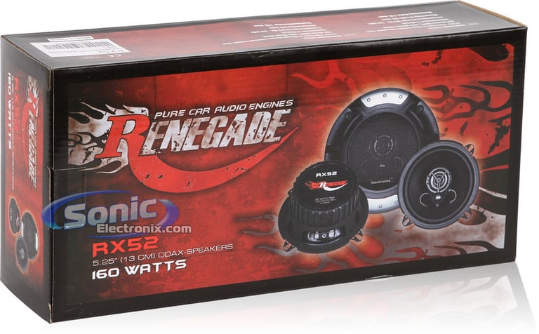 Renegade Speakers + Hifonics Amplifier Bundle Image 18