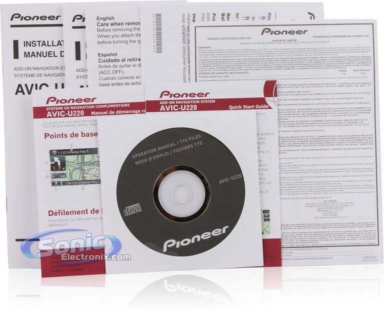 Pioneer AVIC-U220 Open Box Image 15