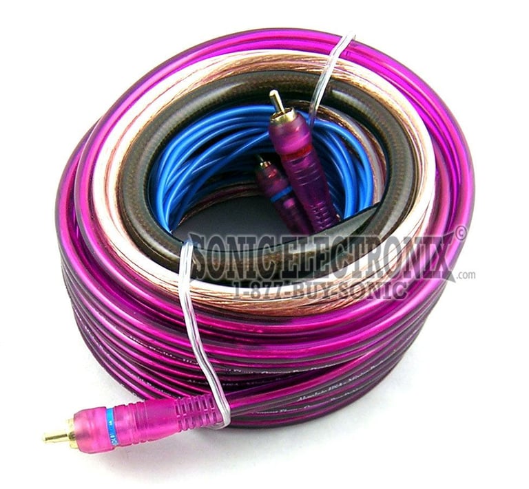 Absolute KITCAP2000 1.2 Farad Digital Capacitor + 4 Gauge Amp Kit Image 2