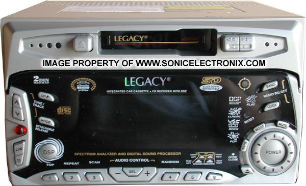 Legacy LCDCS92 CD/Cassette Receiver Image 2