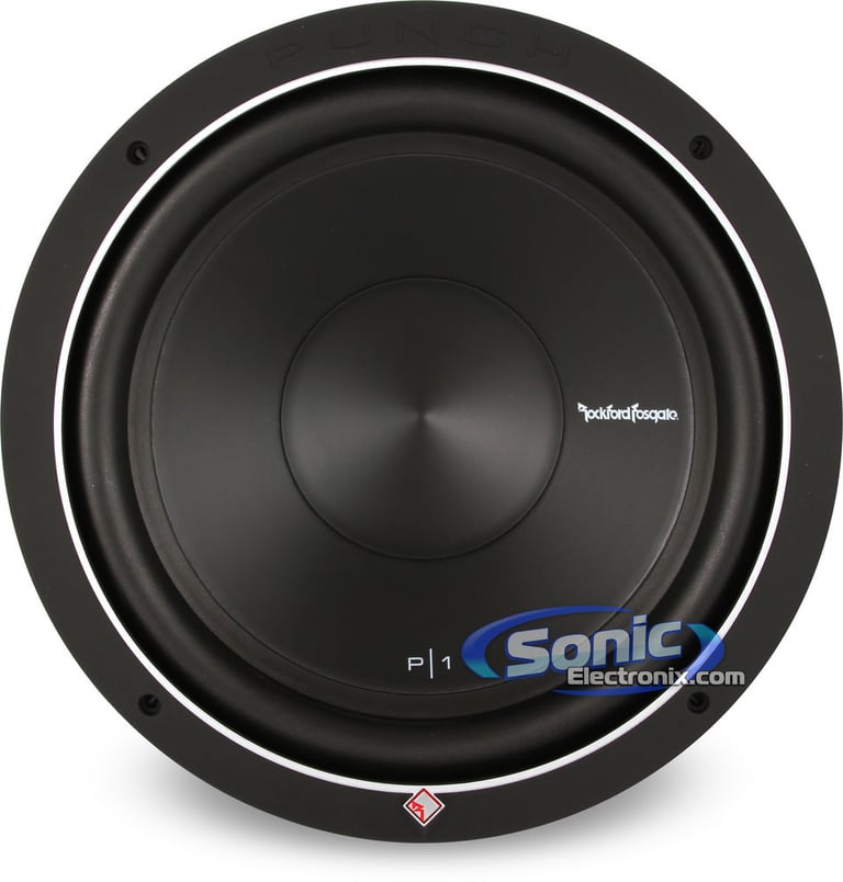 12" 500W Rockford Fosgate P1S4-12 + Enclosure Package Image 3