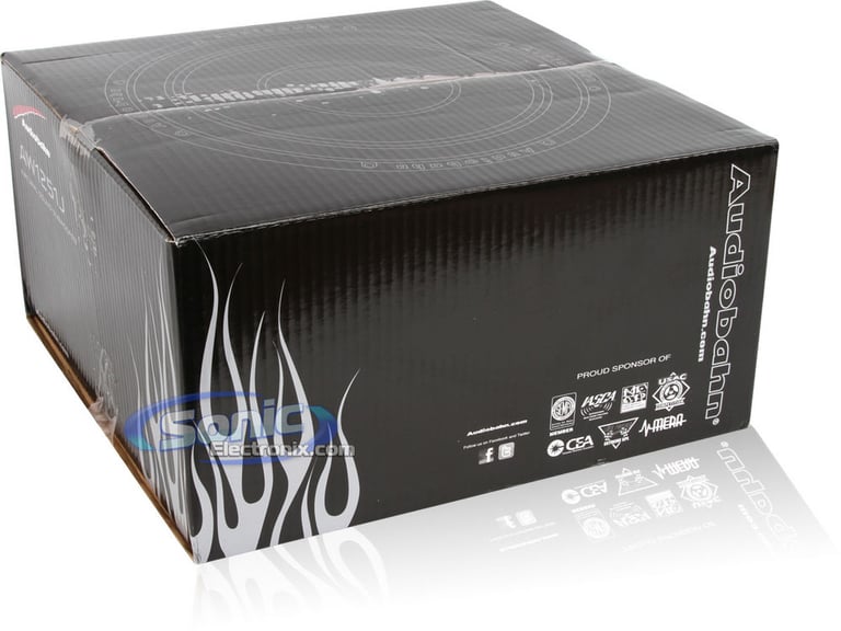 800W Audiobahn AW1251J + Enclosure Bass Package Image 7