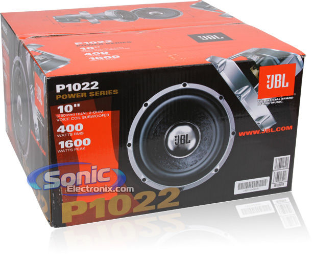 2400W JBL P1022 + Enclosure Bass Package Image 5