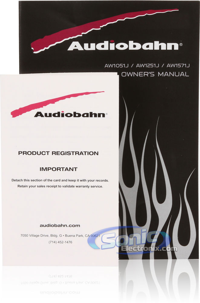  400W Audiobahn AW1251J + Enclosure Bass Package Image 6