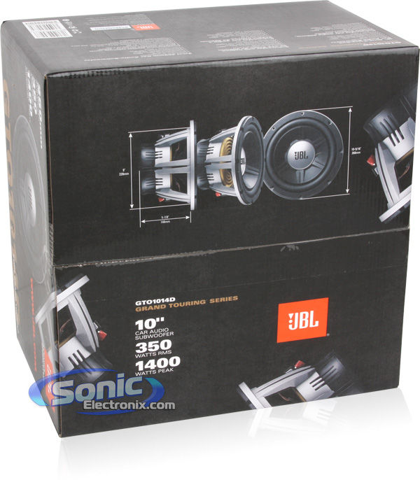 1400W JBL GTO1014D + Enclosure Bass Package Image 5