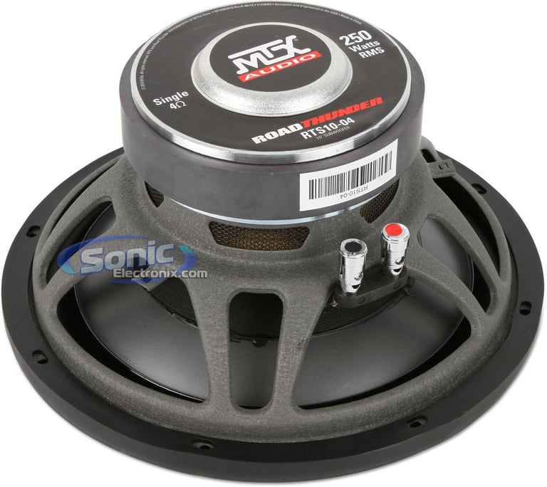 500W MTX RTS10-04 + Enclosure Bass Package Image 5