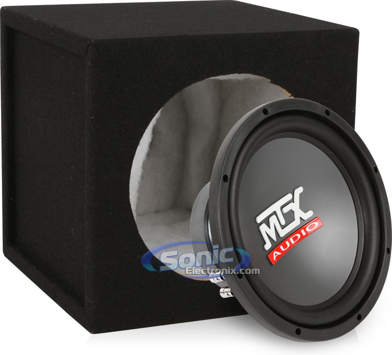 500W MTX RTS10-04 + Enclosure Bass Package Image 1