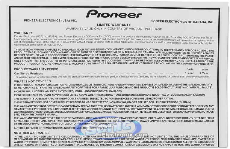 Pioneer TS-A1304C w/ Sound Dampening Image 13