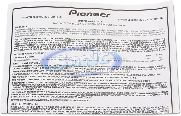 Pioneer TS-P462 w/ Sound Dampening Image 6