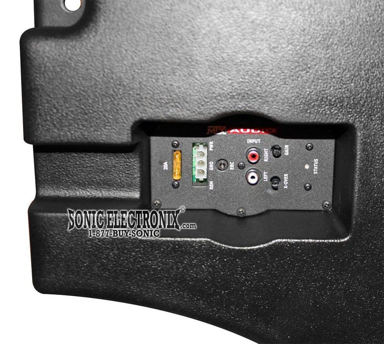 MTX Audio Thunderform FEN10A-T45 (Black, Amplified) Image 3