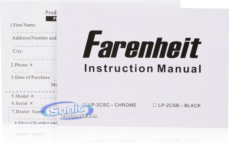 Farenheit LP-2CSC (Chrome) Image 13