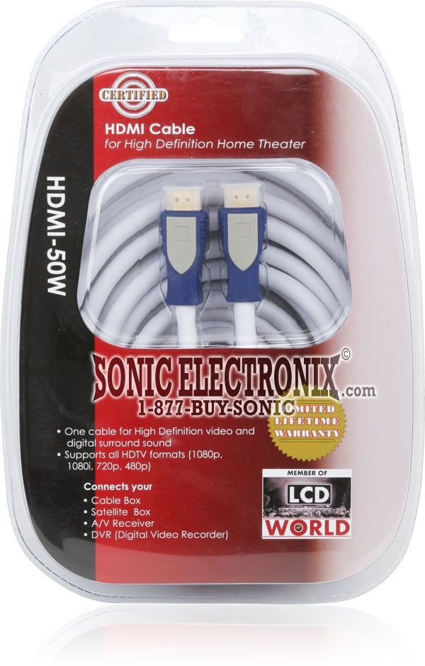 Certified HDMI50W (WHITE) Image 2