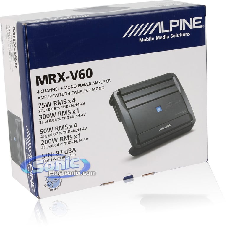 Alpine MRX-V60 Open Box  Image 7