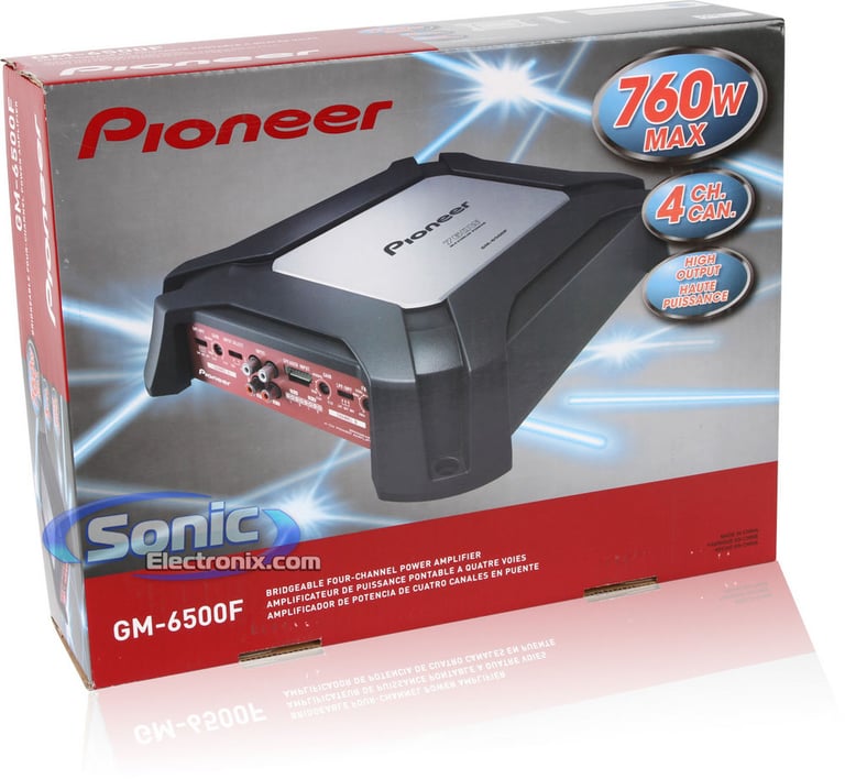 Pioneer GM-6500F Image 7