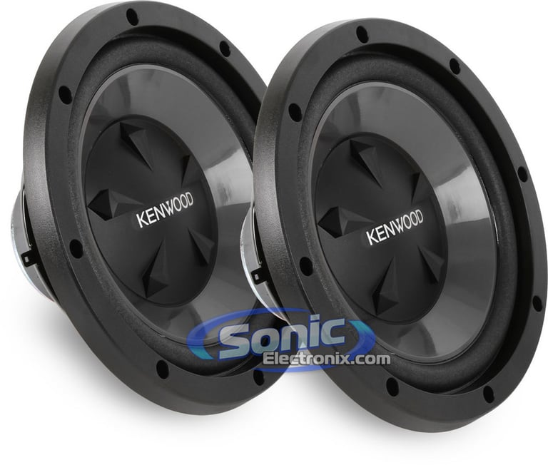 Pair of 800W Kenwood KFC-W112S 12" Subwoofers Image 1