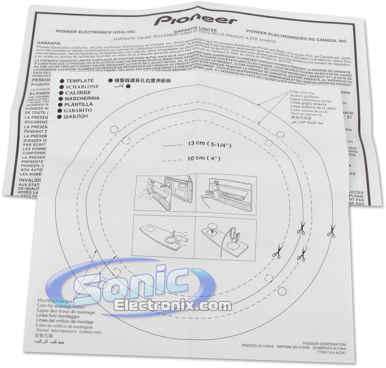 Pioneer TS-D1002R w/ Sound Dampening Image 9