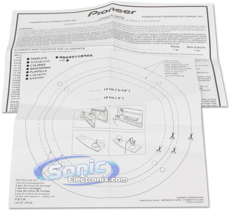 Pioneer TS-D1302R w/ Sound Dampening Image 9