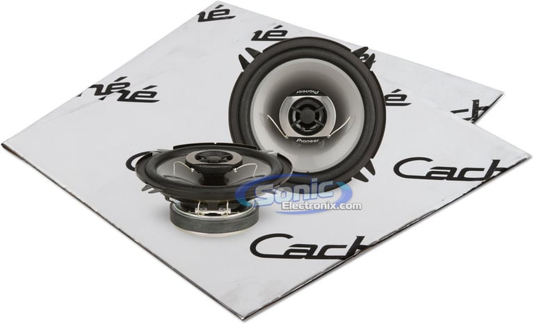Pioneer TS-G1343R w/ Sound Dampening Image 1
