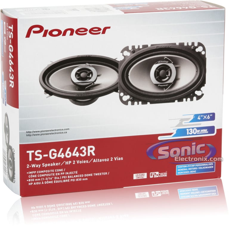 Pioneer TS-G4643R w/ Sound Dampening Image 8