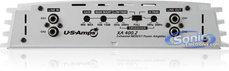 U.S. Amps XA-400.2 Image 2