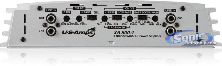 U.S. Amps XA-800.4 Image 2