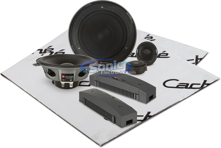Boston Acoustics SC60 + NVX Sound Dampening Image 1
