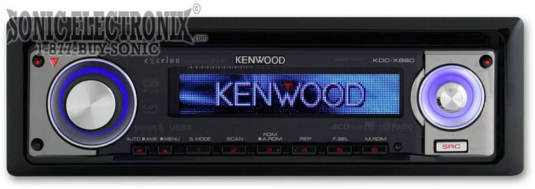 Kenwood eXcelon KDC-X890 Image 2