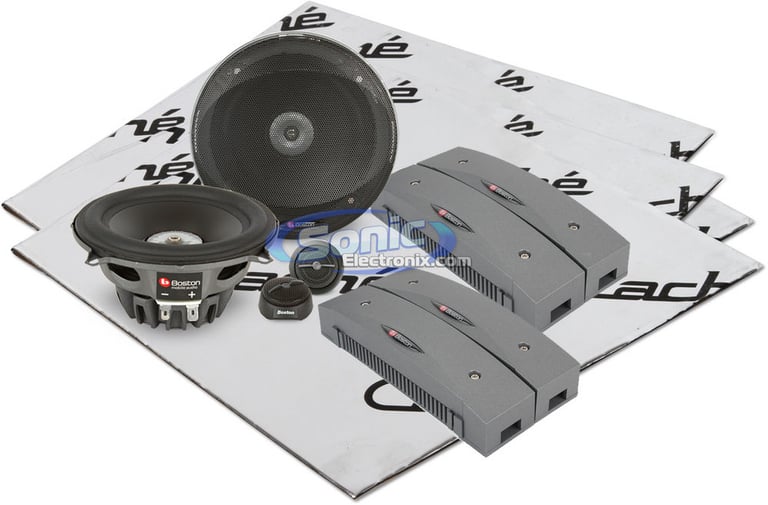 Boston Acoustics SR50 + Sound Dampening Image 1