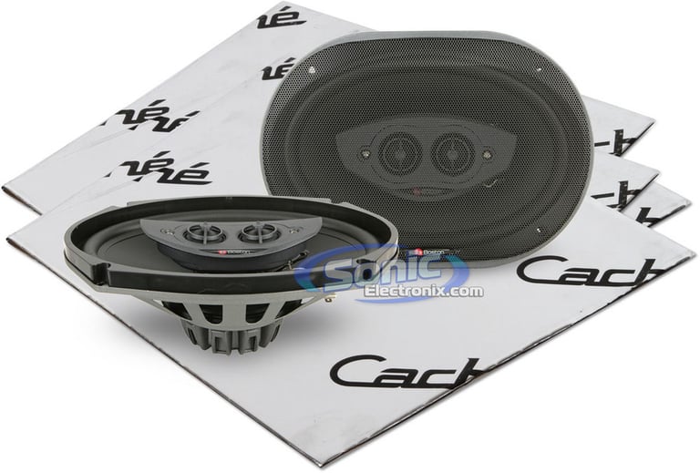 Boston Acoustics SR95 + NVX Sound Dampening Image 1