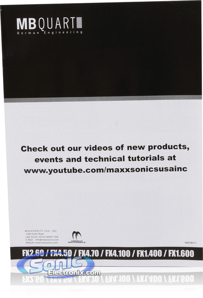 MB Quart FX4.50 Image 6
