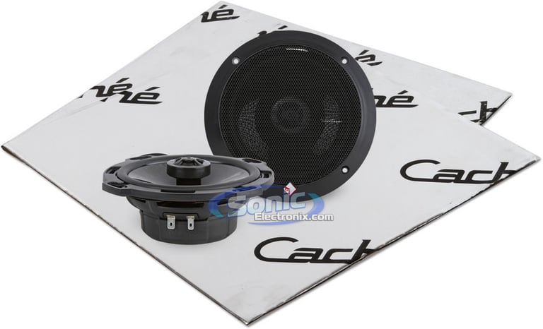 Rockford Fosgate Punch P1S652 w/ Sound Dampening Image 1