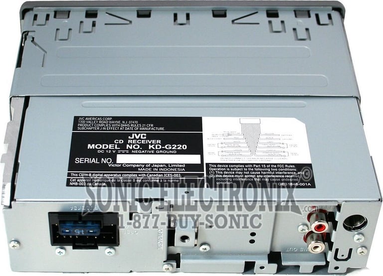 JVC KD-G220 Image 3