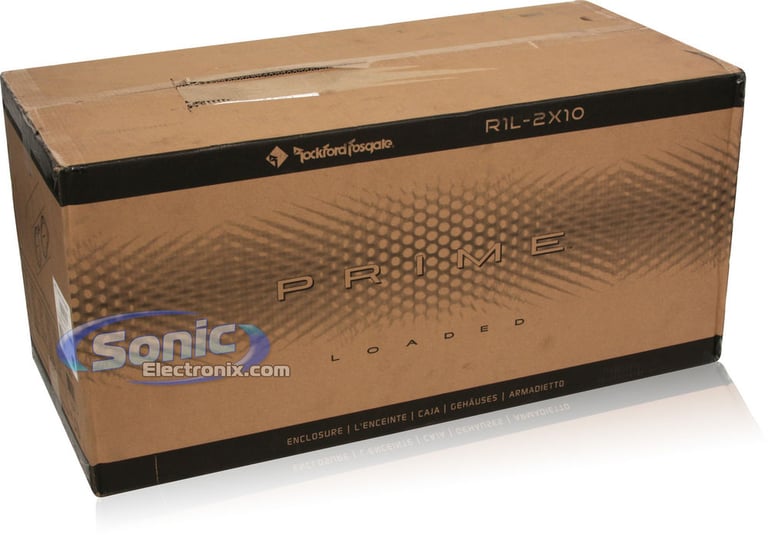 600W Rockford Fosgate Loaded Enclosure + Amplifier Bundle Image 12