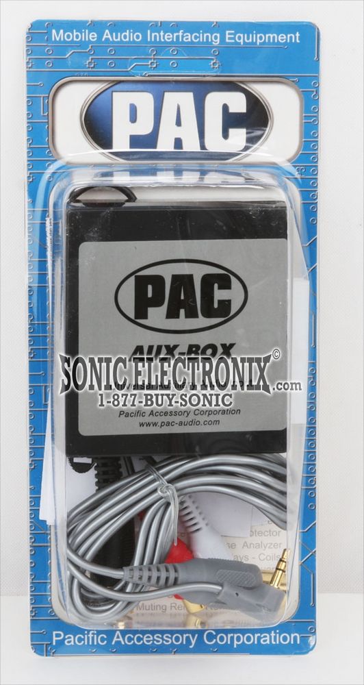 PAC Audio AUX-BOX (AUX2CAR) Image 2